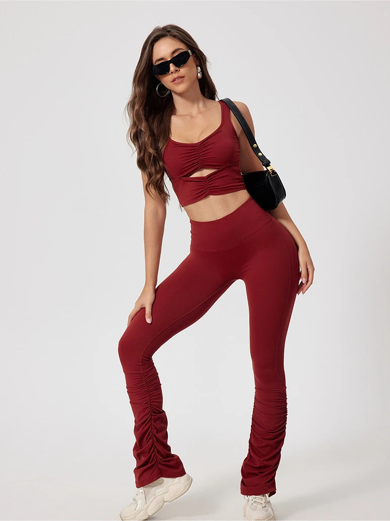 Wavy Cut-Out Bra