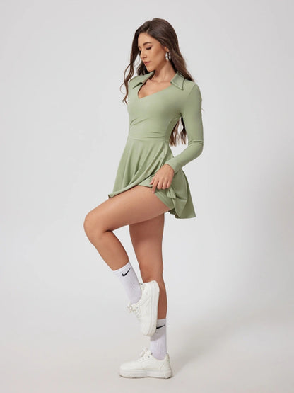 Wavy Rally Tennis Dress