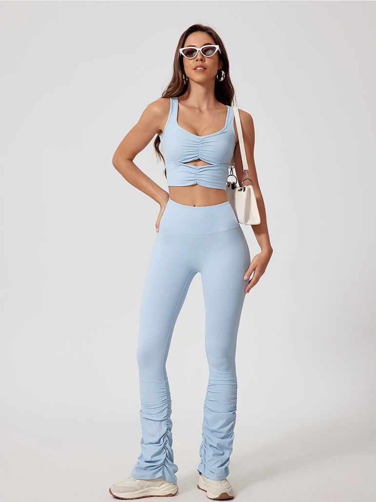 Wavy Cut-Out Bra