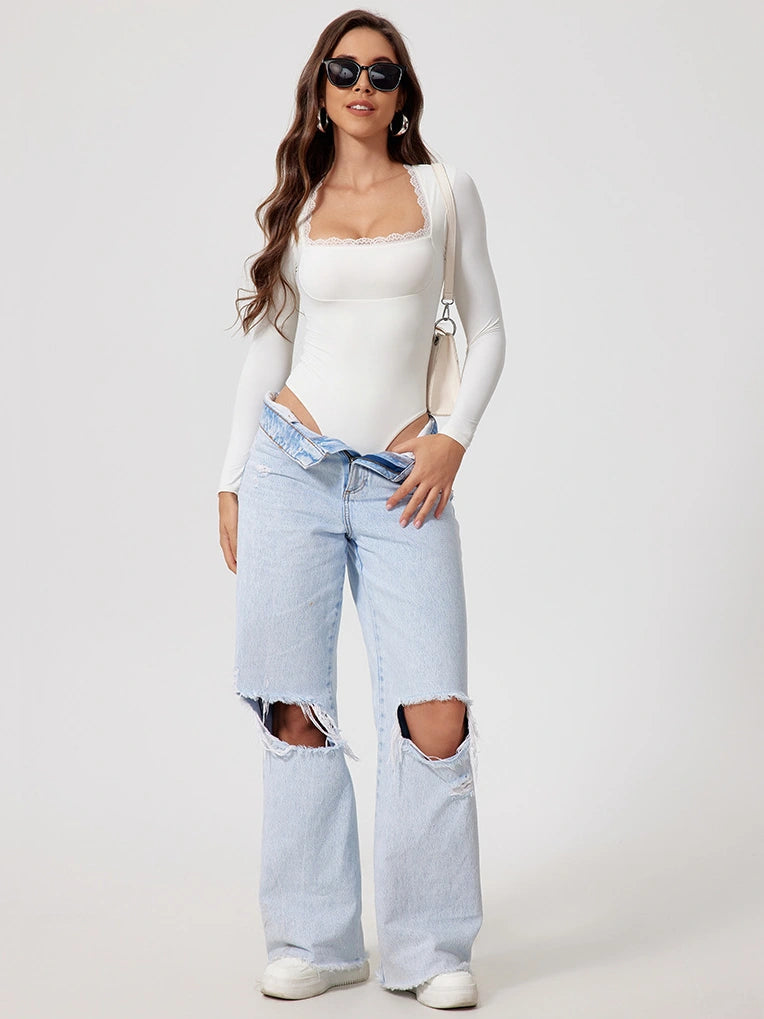 Wavy Apex Jumpsuit