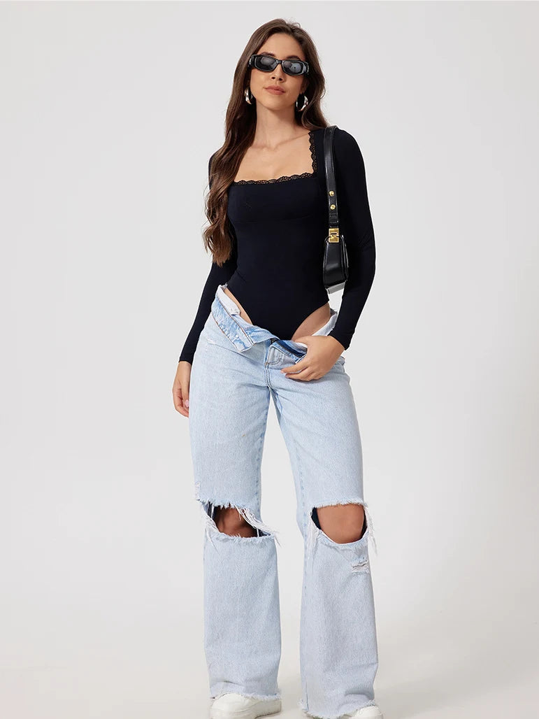 Wavy Apex Jumpsuit