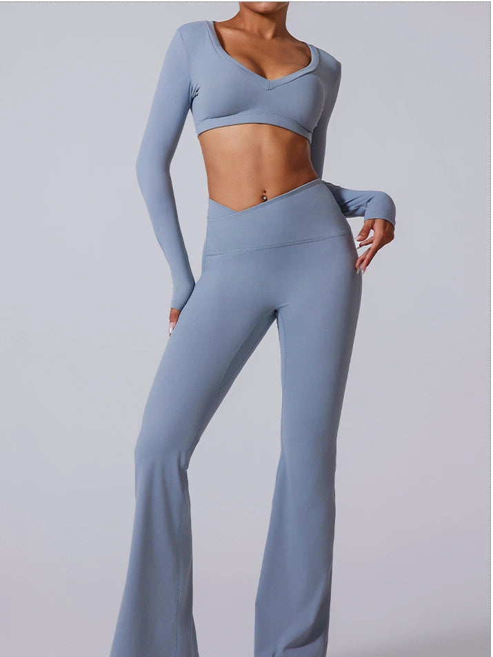 Wavy Tight Cross Bra