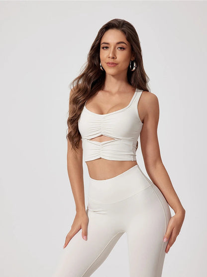 Wavy Cut-Out Bra